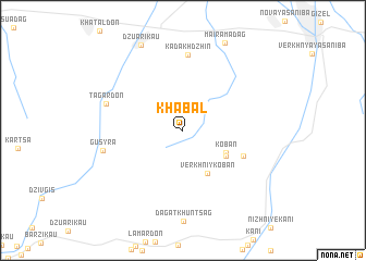 map of Khabal