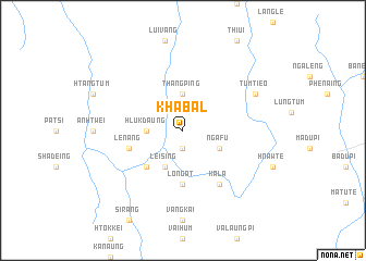 map of Khabal