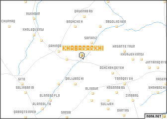 map of Khabar Arkhī