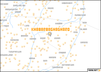 map of Khabar Baghādharo