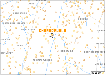 map of Khabārewāla