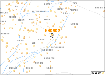 map of Khabar