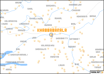 map of Khabba Barāla