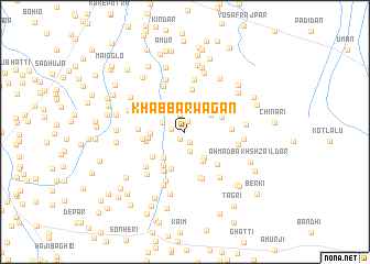 map of Khabbar Wagan