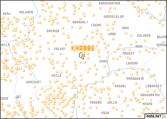 map of Khabbe