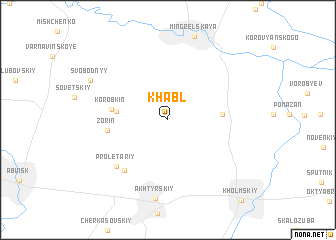 map of Khabl\