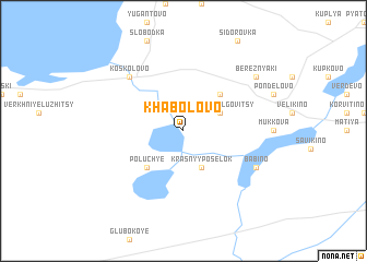 map of Khabolovo