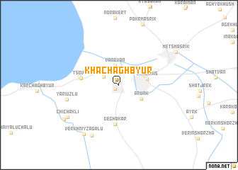 map of Khachʼaghbyur