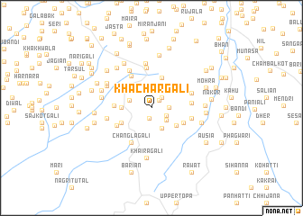 map of Khachar Gali