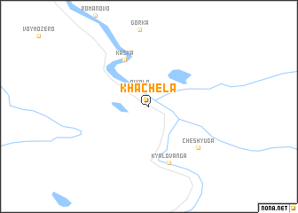 map of Khachela