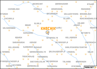 map of Khachīk