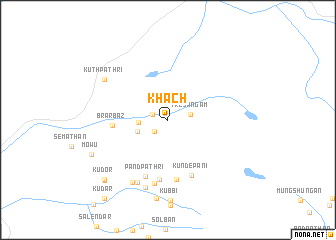 map of Khach