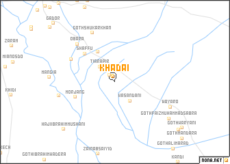 map of Khadāi