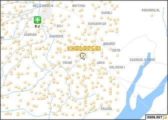 map of Khadargāi