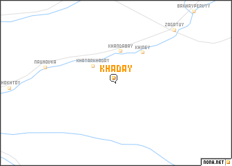 map of Khaday