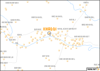map of Khaddi