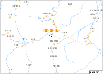 map of Khadfier