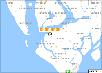 map of Khadinbaik