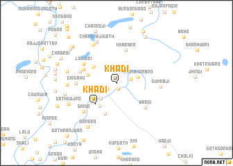 map of Khadi