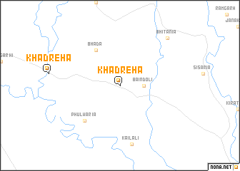 map of Khadreha