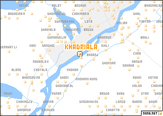 map of Khadriala