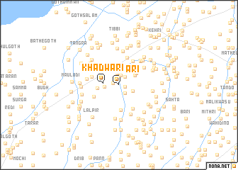 map of Khadwāri