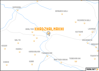 map of Khadzhalmakhi