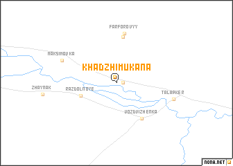 map of Khadzhimukana