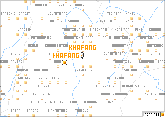map of Kha Fang