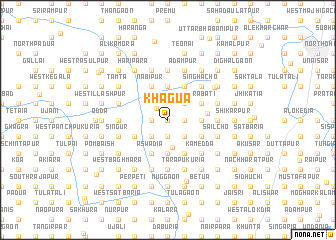 map of Khagua