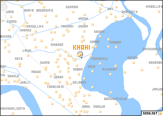 map of Khāhi