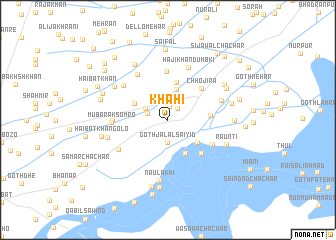 map of Khāhi