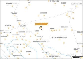 map of Khaibar