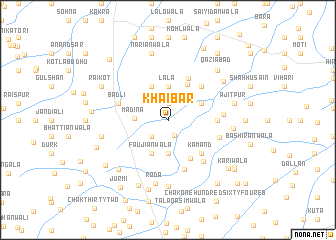 map of Khaibar