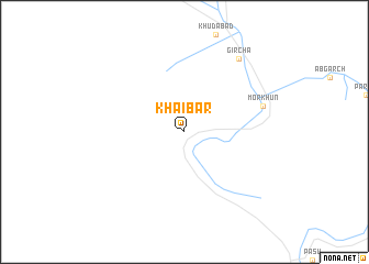 map of Khaibar