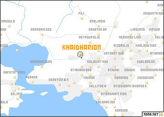 map of Khaïdhárion