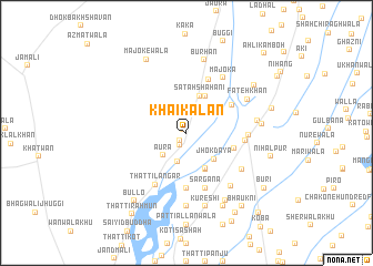 map of Khāi Kalān
