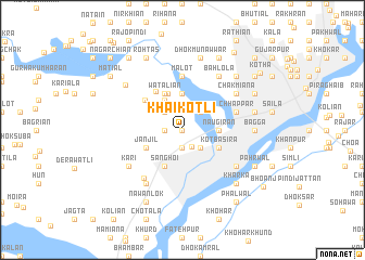 map of Khāi Kotli