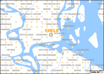 map of Khāila