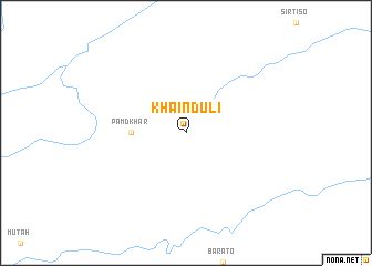 map of Khainduli