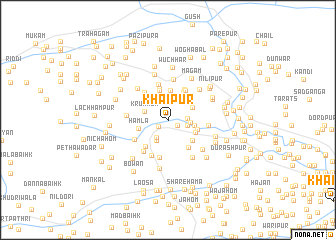 map of Khaipur