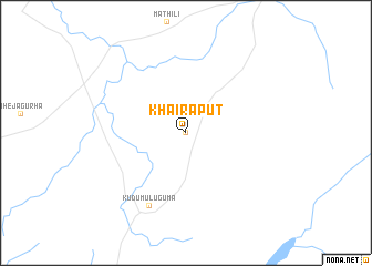 map of Khairaput
