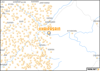 map of Khairāsain