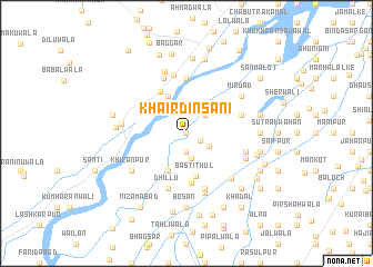 map of Khair Dīn Sāni