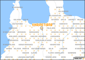 map of Khairetianá