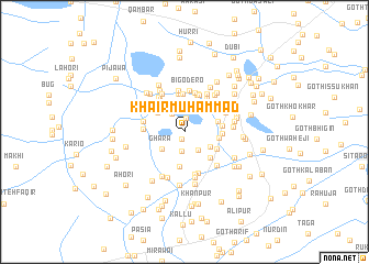 map of Khāir Muhammad