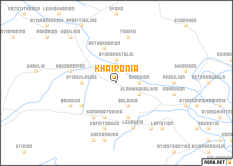 map of Khairónia