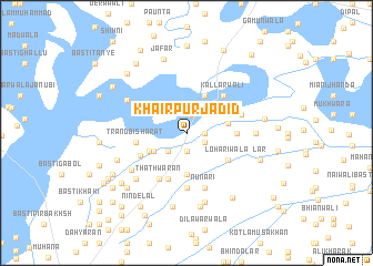 map of Khairpur Jadīd