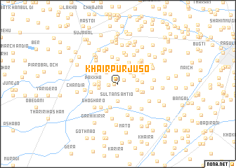 map of Khairpur Juso