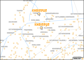 map of Khairpur